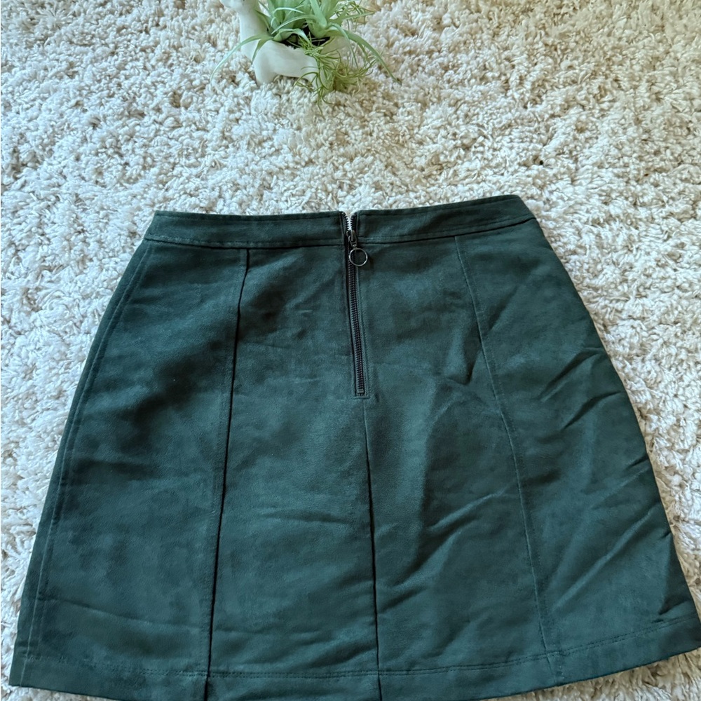 Old Navy Green A-Line Mini Skirt Casual - Picture 6 of 7